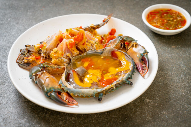 泰国海鲜酱腌蟹蛋海蟹自然泡菜