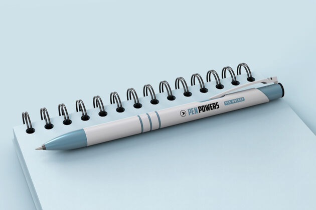 书写品牌笔螺旋笔记本模型配件笔记本商标