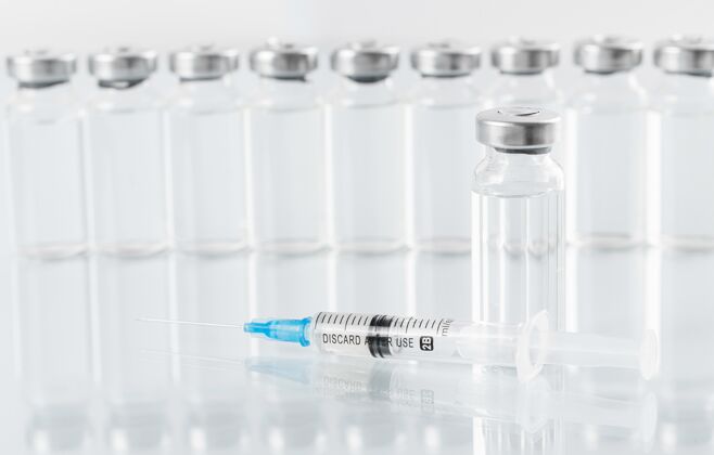 医学预防冠状病毒疫苗瓶安排感染保健护理