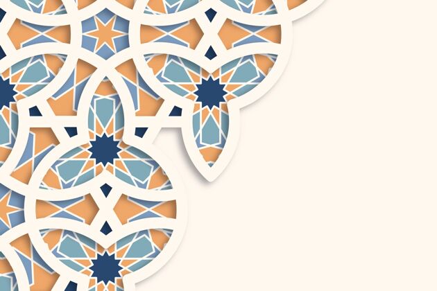 阿拉伯图案阿拉伯装饰背景纸风格装饰图案背景壁纸
