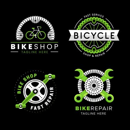 收集自行车标志包商标品牌徽章
