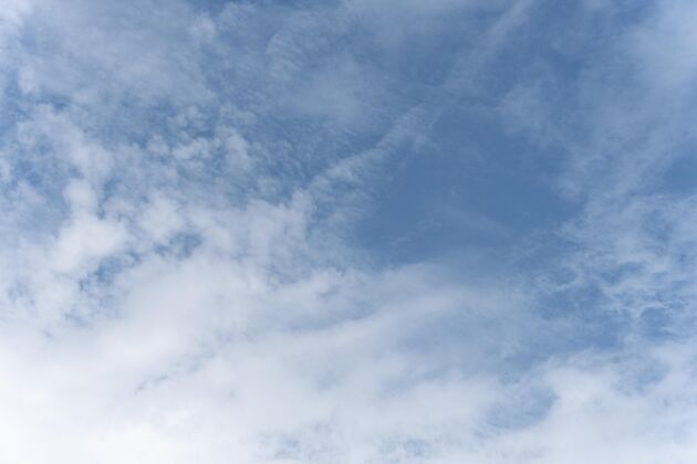 云蓝天白云散天空抽象天气
