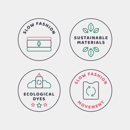 可持续性平板慢时尚徽章包环保设计收藏