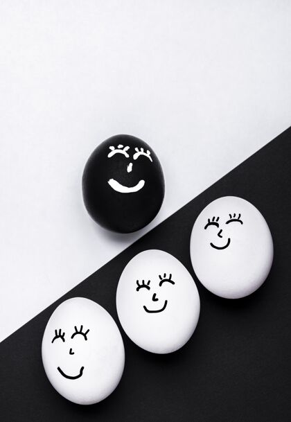倡导不同颜色的蛋与黑色的生命物质运动的脸平面奠定顶部黑人生活
