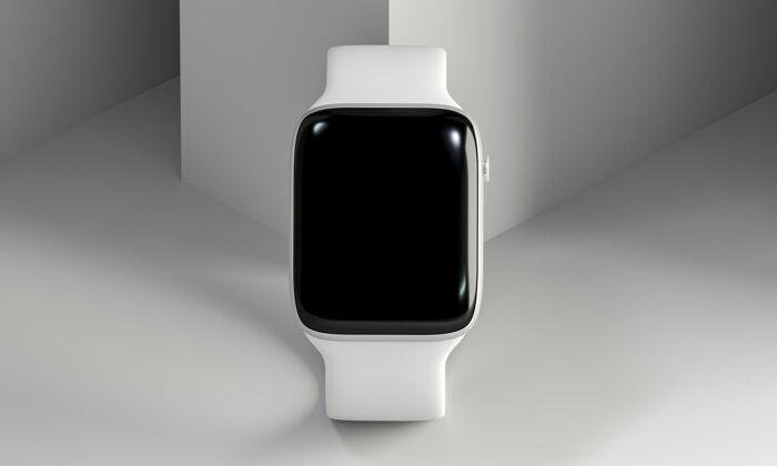 触摸屏高角度现代智能手表与屏幕模型应用无线智能手表