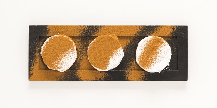 饼干美味的alfajores饼干概念美味焦糖莱切