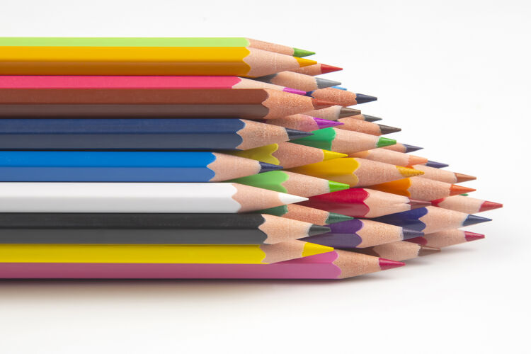 铅笔用来画画的彩色铅笔创意幼儿园变化