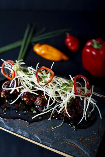 肉类和蔬菜中国秘鲁食物-8烹饪蔬菜拉丁美洲