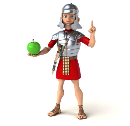 意大利罗马士兵剑共和国苹果