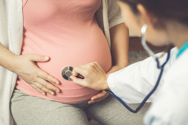 产前孕妇和妇科医生在医院孕妇患者肥料