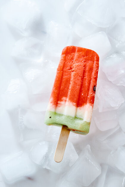 西瓜冰冻天然香草西瓜冰沙冰块棒棒糖.上衣查看冰酸奶酸橙