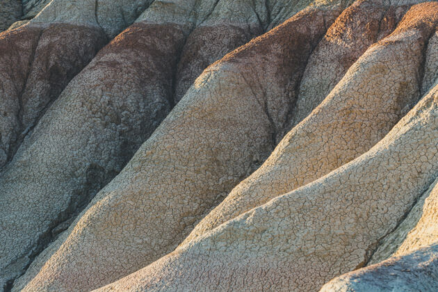 沙漠西班牙纳瓦拉的Bardenasreales半沙漠自然区自然地区粘土