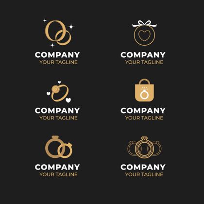 企业创意平面设计环标志模板商务Logo平面