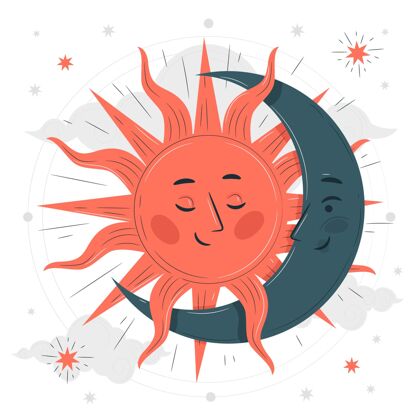 太阳和月亮太阳和月亮？概念图太阳微笑星星