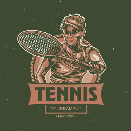 女人打网球的女孩男人羽毛球裁判