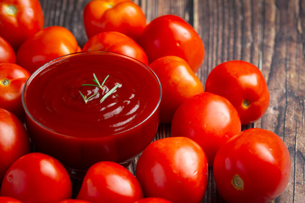 农产品番茄酱或番茄酱配新鲜番茄好的配料纤维