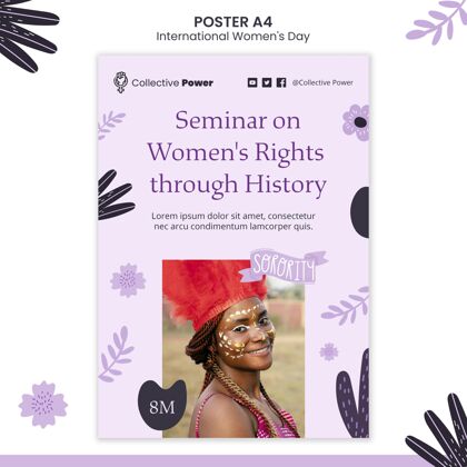 国际国际妇女节海报妇女节妇女节快乐全球