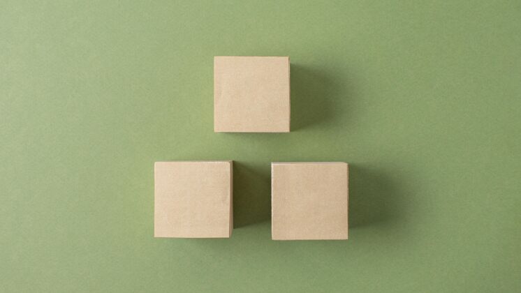 复制空间空木块的排列安排表达情感