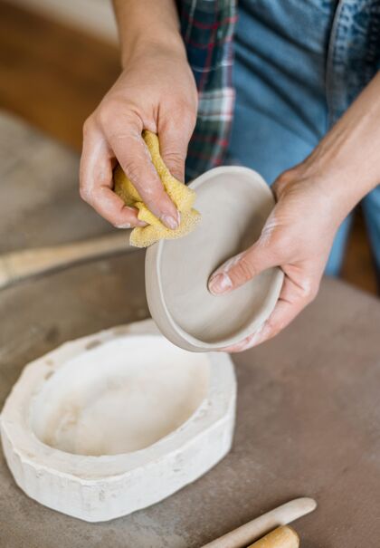 车间作坊陶瓷元素的构成工匠陶器手工
