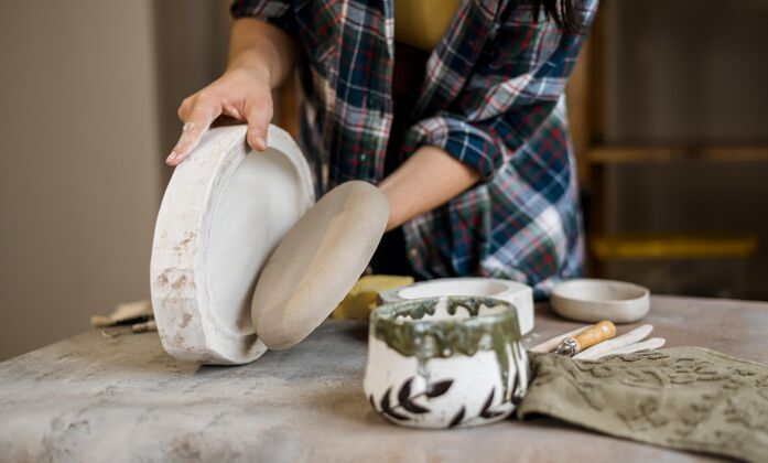 专业作坊陶瓷元素的构成车间陶工陶器