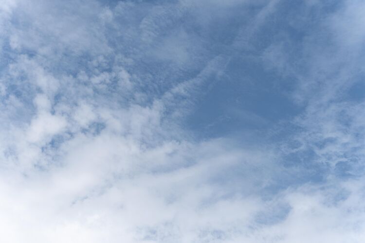 云蓝天白云散天空抽象天气