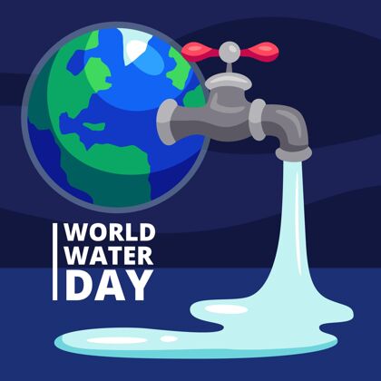 活动世界水日活动设计节日传统