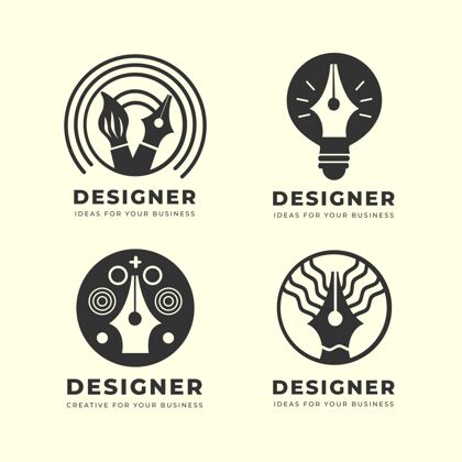 品牌平面设计师标志包公司Logo模板设计师