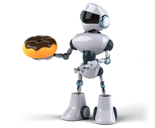 3d机器人机器人3d渲染糖